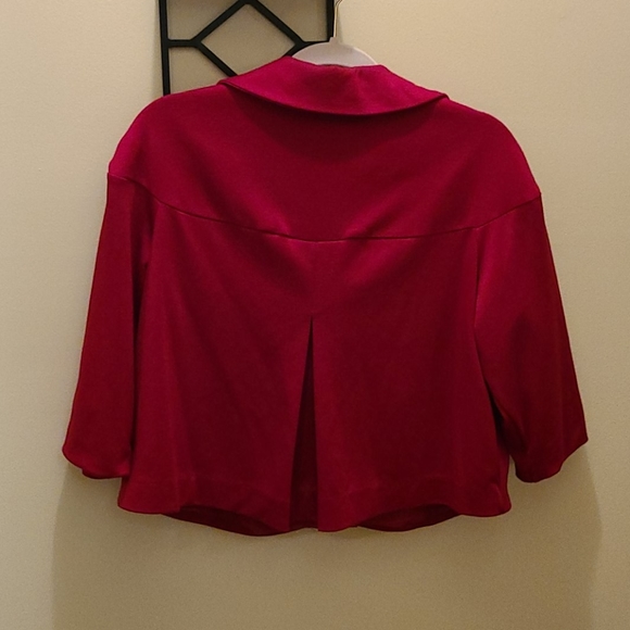 Notations Cropped Petite Jacket - Picture 2 of 5